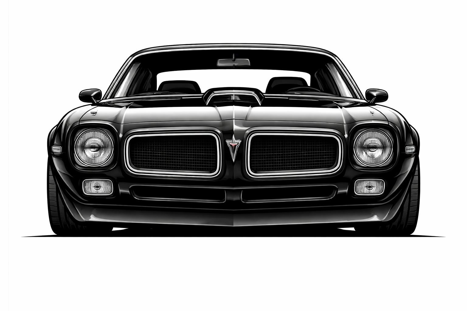 1970-81 Pontiac Firebird Front Subframe front graphic