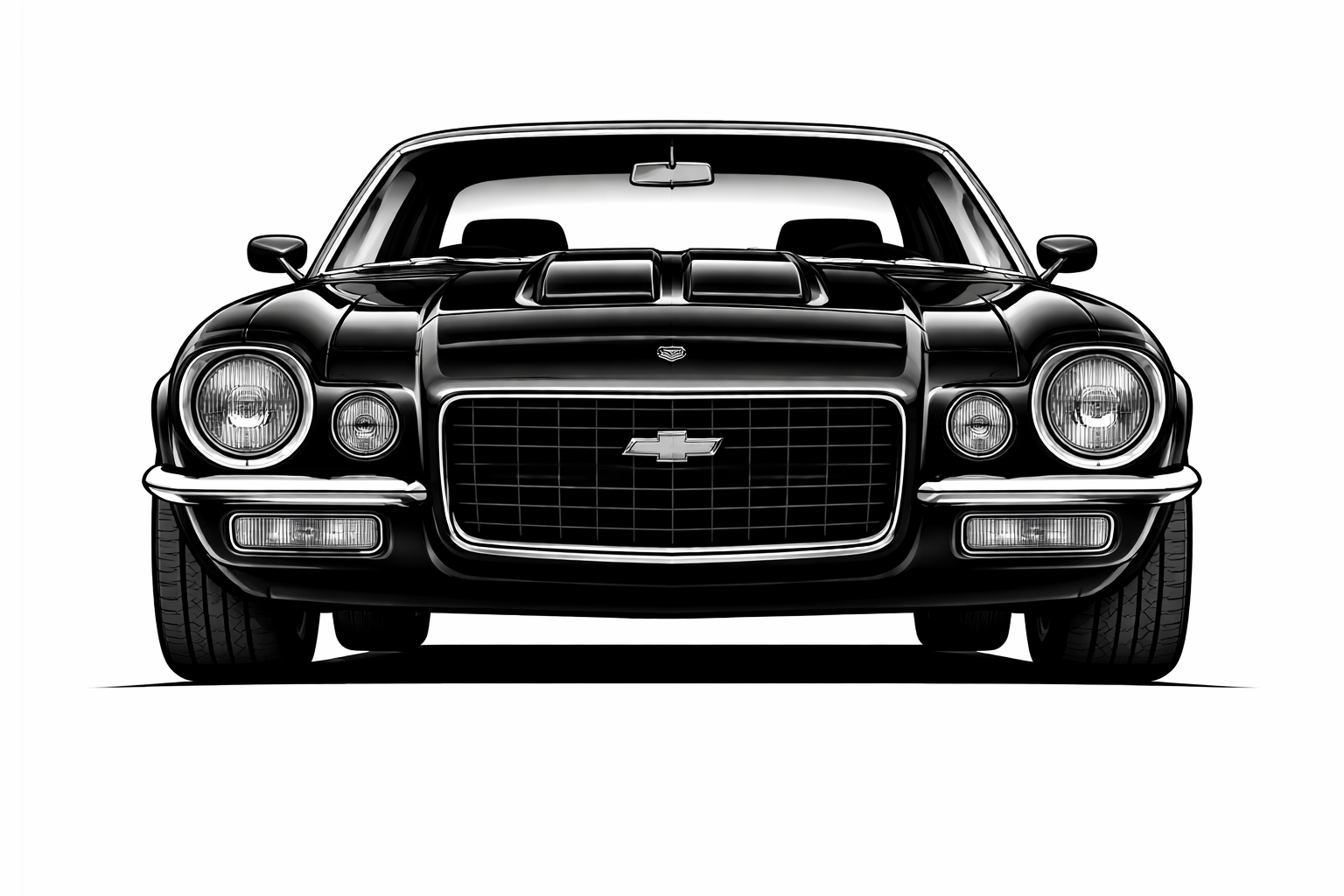 1970-81 Chevrolet Camaro Front Subframe front graphic